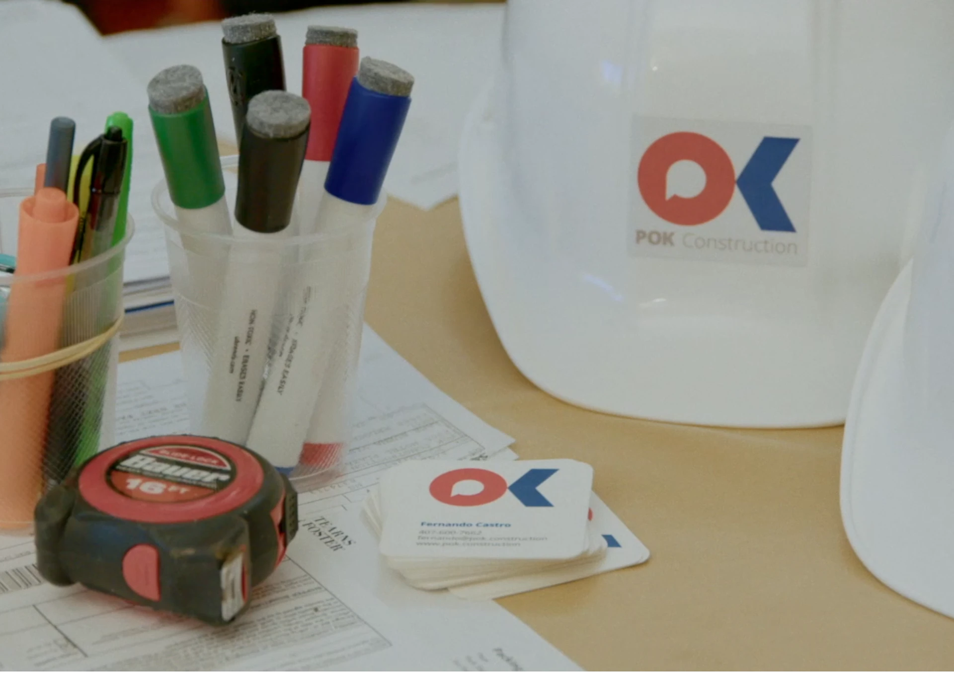 POK Construction team at work